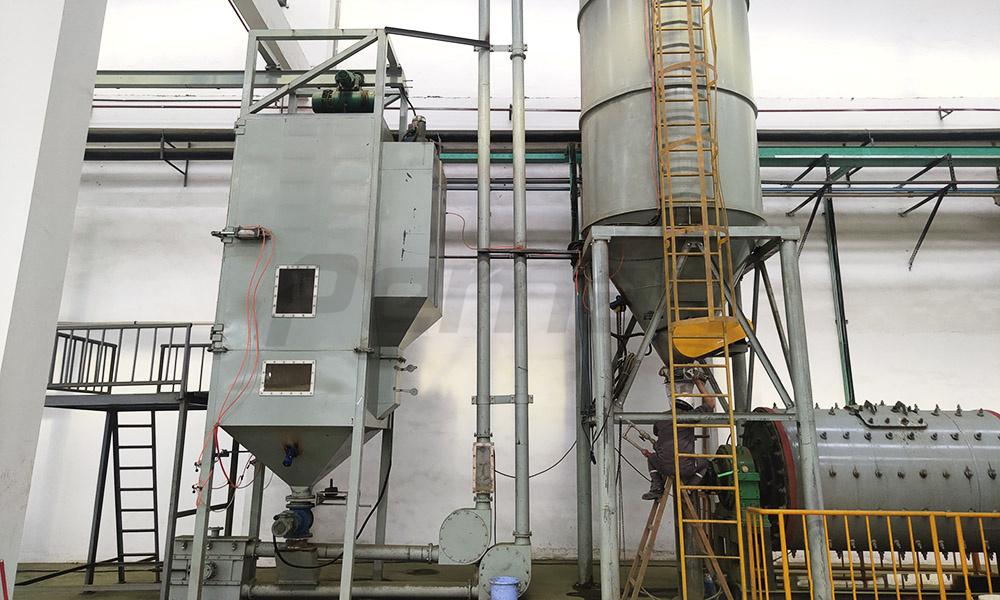 某公司拆包輸送項目現場